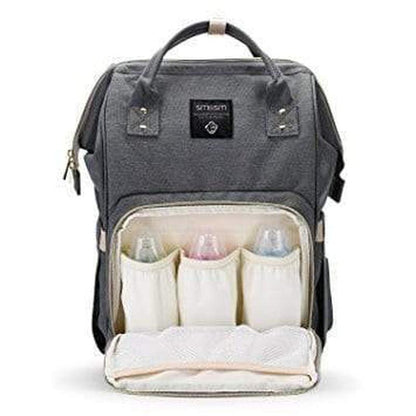 Backpack Baby Bag - Grey - Zalemart