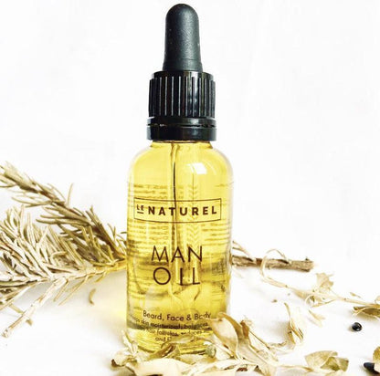 Man Oil (30ml) - For Beard, Face & Body