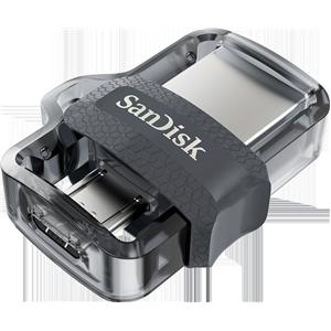 Buy-SanDisk Ultra Dual Drive M3.0 128GB - Grey & Silver-Online-in South Africa-on Zalemart