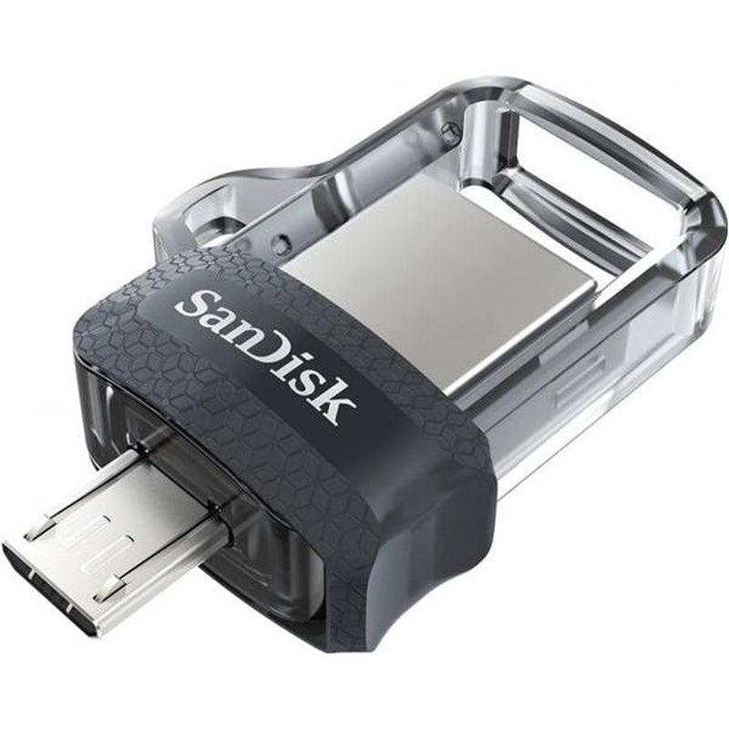 Buy-SanDisk Ultra Dual Drive M3.0 128GB - Grey & Silver-Online-in South Africa-on Zalemart