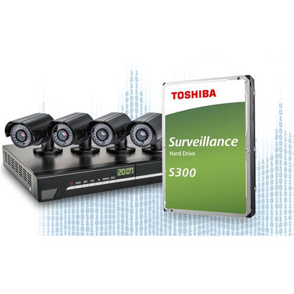 Buy-Toshiba Surveillance Hard Drive S300 4TB HDWT740UZSVA HDD-Online-in South Africa-on Zalemart